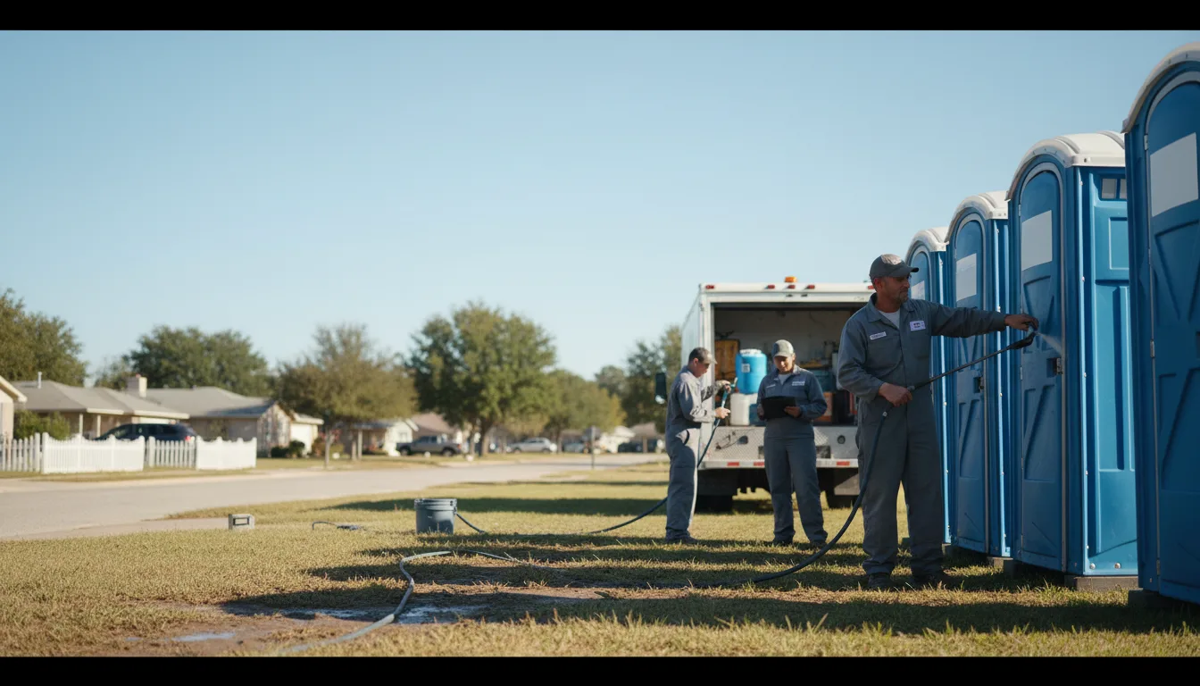 Long-Term Portable Toilet Rental in Nanjemoy, MD near me